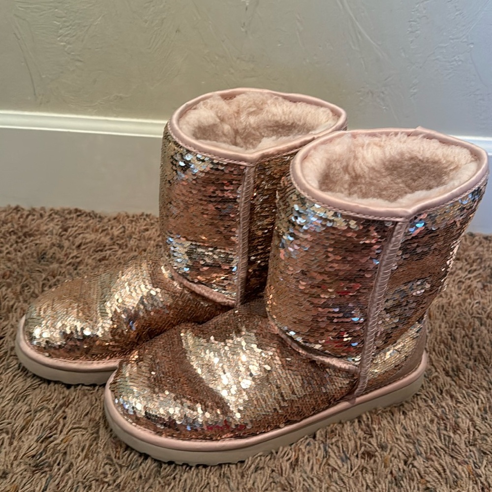Sequin UGG Boots